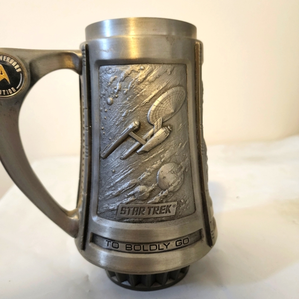 1991 Star Trek -Tankard - The 25th Anniversary Fine Lead-Free Pewter Stein